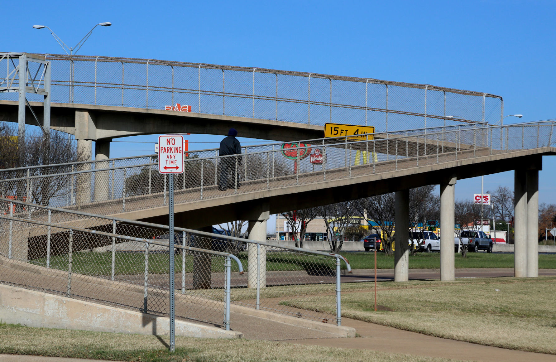 Ped bridge